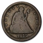 1875-S Twenty Cent Piece Good