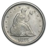1875-S Twenty Cent Piece XF