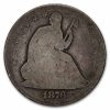 1876-CC Liberty Seated Half Dollar AG