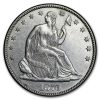 1876 Liberty Seated Half Dollar AU