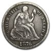1876-S Liberty Seated Dime VF