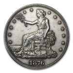 1876-S Trade Dollar AU
