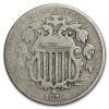 1876 Shield Nickel VG