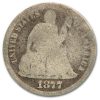 1877-CC Liberty Seated Dime AG