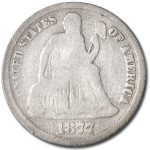 1877-CC Liberty Seated Dime Good