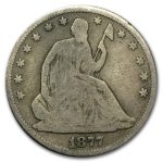 1877-CC Liberty Seated Half Dollar Good