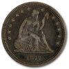 1877-CC Liberty Seated Quarter Fine