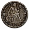 1877 Liberty Seated Dime Fine