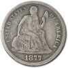1877 Liberty Seated Dime VF