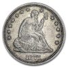 1877 Liberty Seated Quarter XF