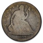 1877-S Liberty Seated Half Dollar AG