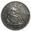 1877-S Liberty Seated Half Dollar AU