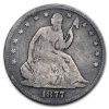1877-S Liberty Seated Half Dollar Good