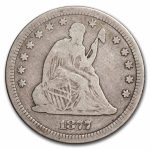 1877-S Liberty Seated Quarter Fine