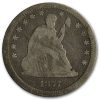 1877-S Liberty Seated Quarter VG