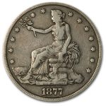 1877 Trade Dollar VF