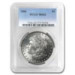 1878-1904 Morgan Dollars MS-62 PCGS