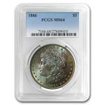 1878-1904 Morgan Dollars MS-64 PCGS (Beautifully Toned)