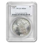 1878-1904 Morgan Dollars MS-64 PCGS