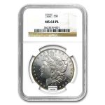 1878-1904 Morgan Dollars MS-64 PL NGC