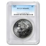 1878-1904 Morgan Dollars MS-64 PL PCGS