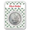 1878-1904 Morgan Silver Dollar BU - w/Merry Christmas Card