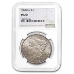 1878-CC Morgan Dollar MS-64 NGC