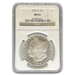 1878-CC Morgan Dollar MS-65 NGC