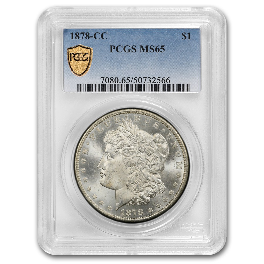 1878-CC Morgan Dollar MS-65 PCGS