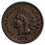 1878 Indian Head Cent VF