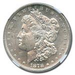 1878 Morgan Dollar 7/8 TF MS-61 NGC (Weak)
