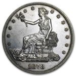 1878-S Trade Dollar AU