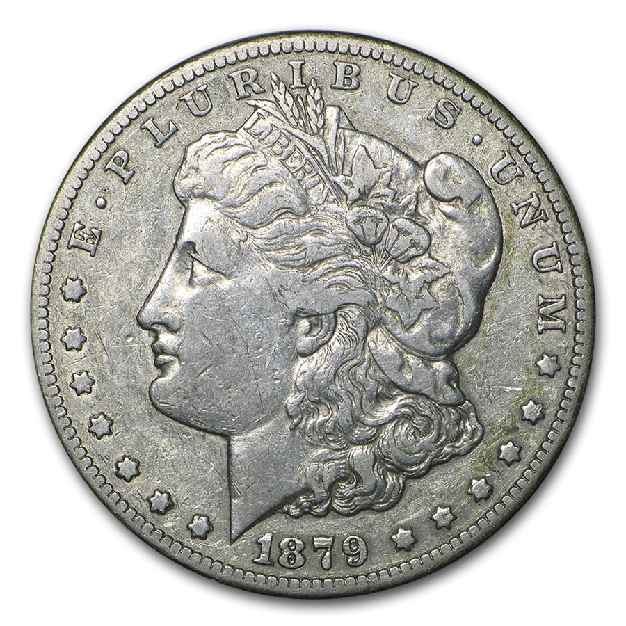 1879-CC Morgan Dollar VF