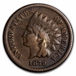 1879 Indian Head Cent Fine
