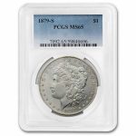 1879-S Morgan Dollar MS-65 PCGS