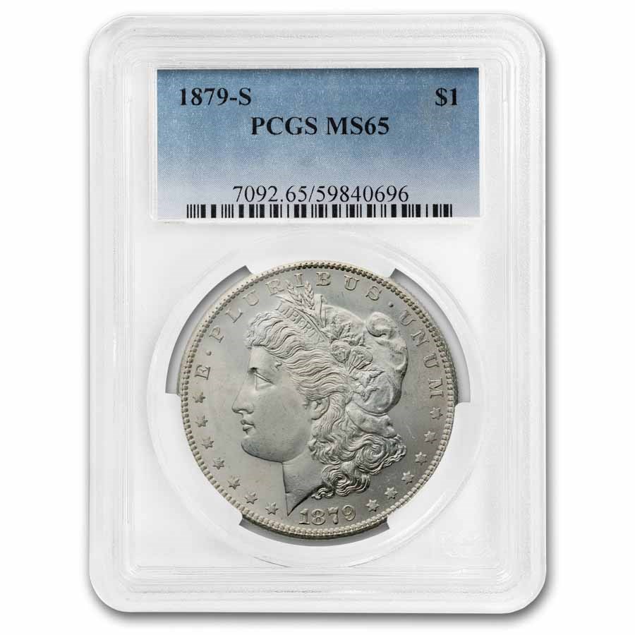 1879-S Morgan Dollar MS-65 PCGS