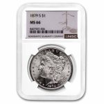 1879-S Morgan Dollar MS-66 NGC