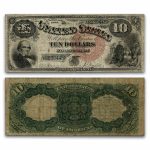 1880 $10 Legal Tender Daniel Webster Fine (Fr#107)