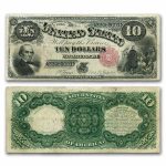 1880 $10 Legal Tender Daniel Webster VF (Fr#113)
