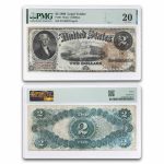 1880 $2.00 Legal Tender Jefferson VF-20 PMG (Fr#51)