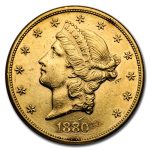 1880 $20 Liberty Gold Double Eagle AU