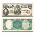 1880 $5.00 Legal Tender Woodchopper VF+ (Fr#79)