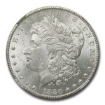 1880-CC Morgan Dollar MS-61 NGC