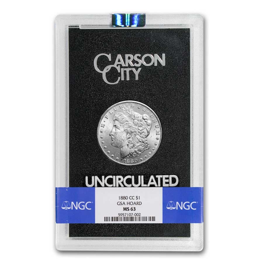 1880-CC Morgan Dollar MS-63 NGC (GSA)