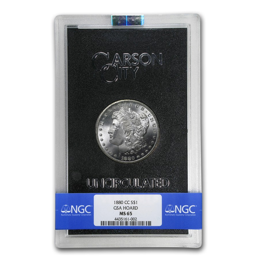 1880-CC Morgan Dollar MS-65 NGC (GSA)