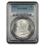 1880-O Morgan Dollar MS-61 PCGS