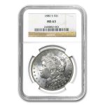 1880-S Morgan Dollar MS-63 NGC