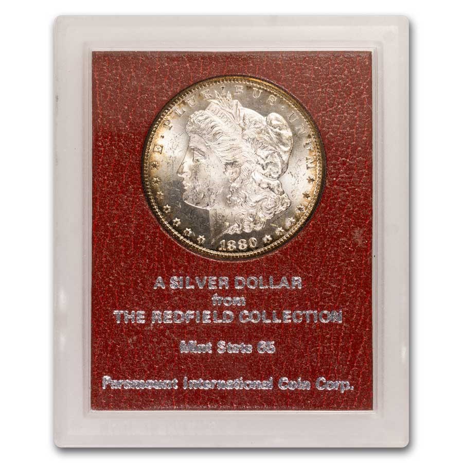 1880-S Morgan Dollar MS-65 (Redfield Hoard)