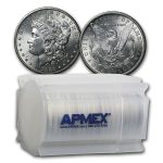 1880-S Morgan Dollars BU (20 Count Roll)