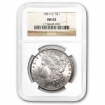 1881-CC Morgan Dollar MS-65 NGC